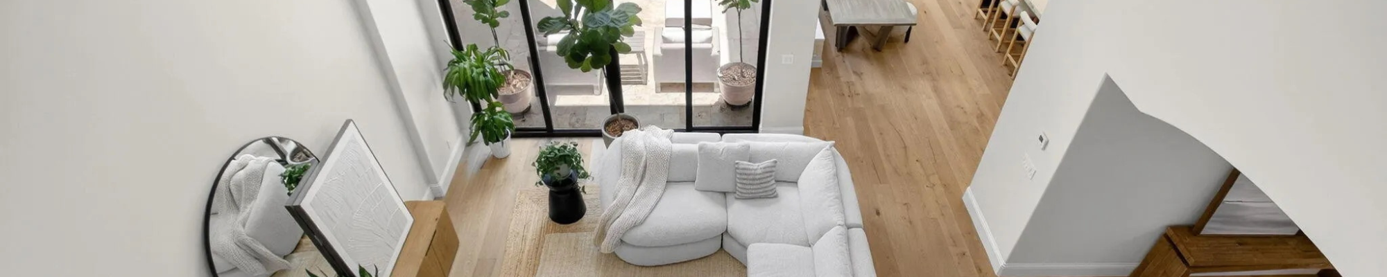 Hardwood Flooring in a modern Boca Raton home