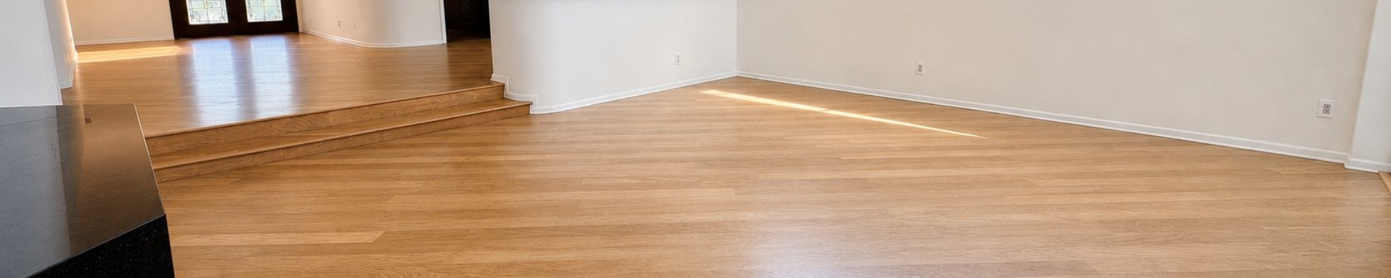 Hardwood floors in a Boca Raton home