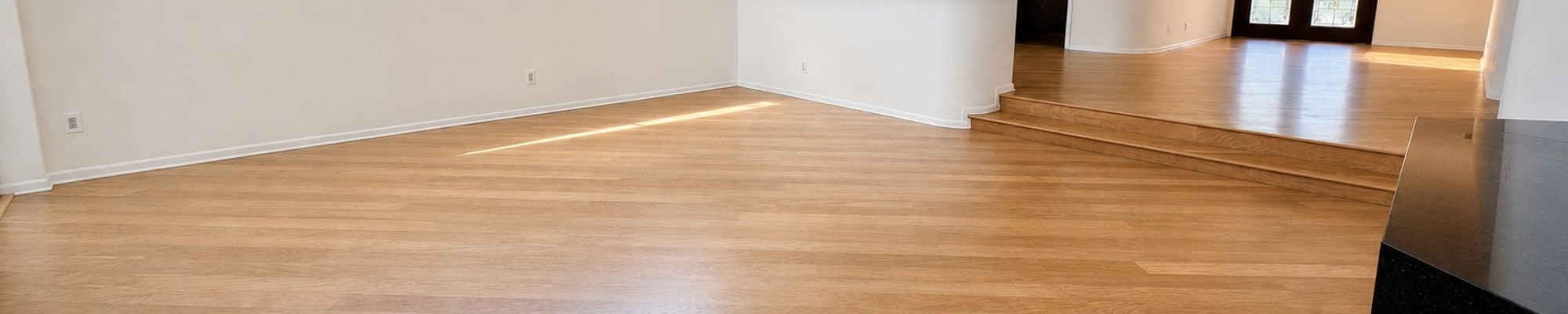 Hardwood floors in a Boca Raton home