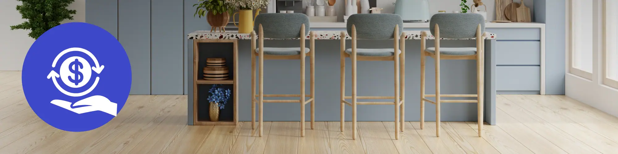 Financing options for your new floors through Wengo Flooring