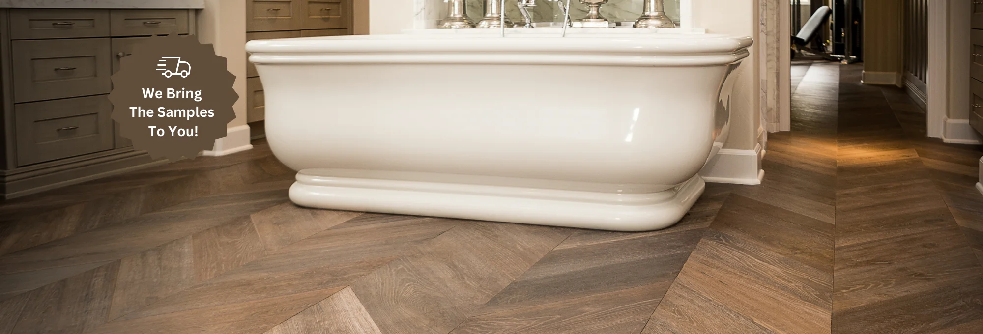 Chevron Hardwood Floor Intallation
